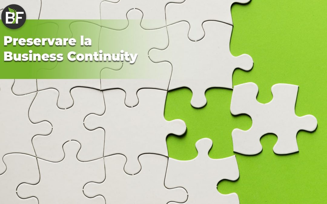 Business Continuity: cos’è e perché e fondamentale anche per una piccola PMI