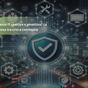 Assistenza IT reattiva o proattiva? La differenza tra crisi e continuità