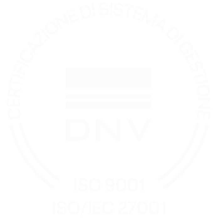ValoreBF è una azienda certificata ISO 9001 e ISO/IEC 27001